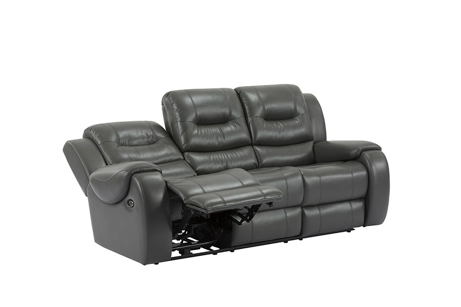 RC-2430 Kekuatan Kulit Air Faux Berbaring Tiga Sofa Tempat Tempat